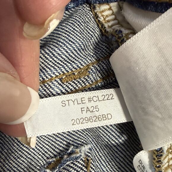 J.Crew Factory SLIM BOYFRIEND Jeans Women 29 Medium Wash Mid Rise Straight NEW - Picture 10 of 11